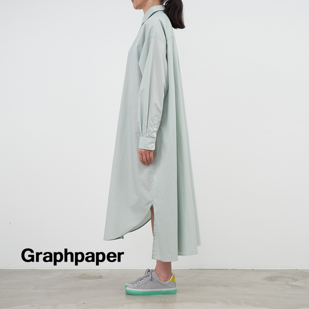 Graphpaper(WOMENS) / 新作アイテム入荷 “Broad Oversized Shirt Dress
