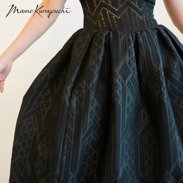 【新品/未使用】Mame Kurogouchi Jacquard Dress