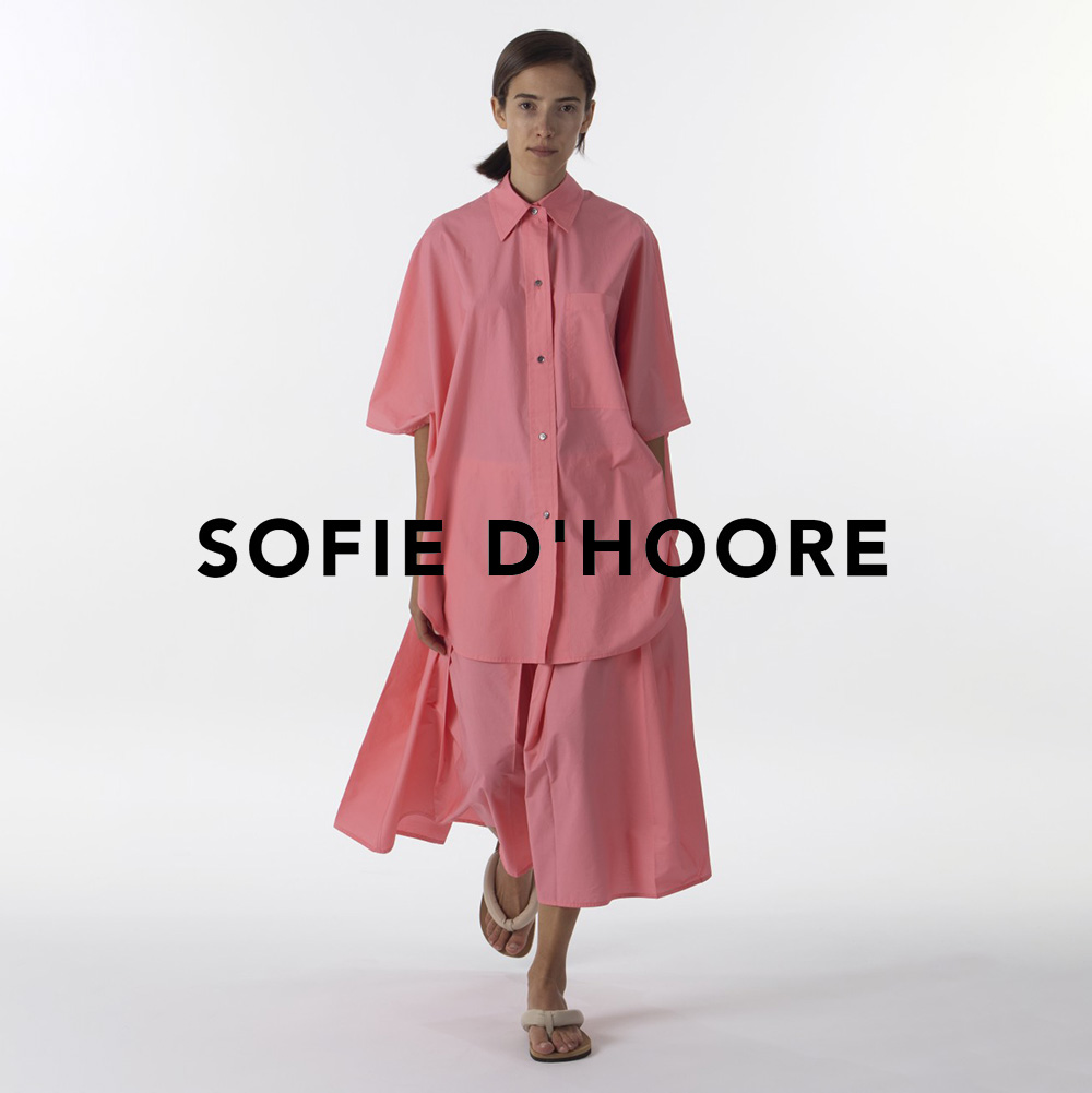 SOFIE D'HOORE / 新作アイテム入荷 “pleated midi skirt”and more
