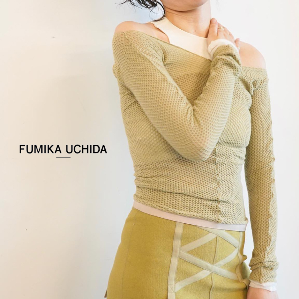 fumika uchida MOHAIR MESH TIGHTS TOP | cprc.org.au