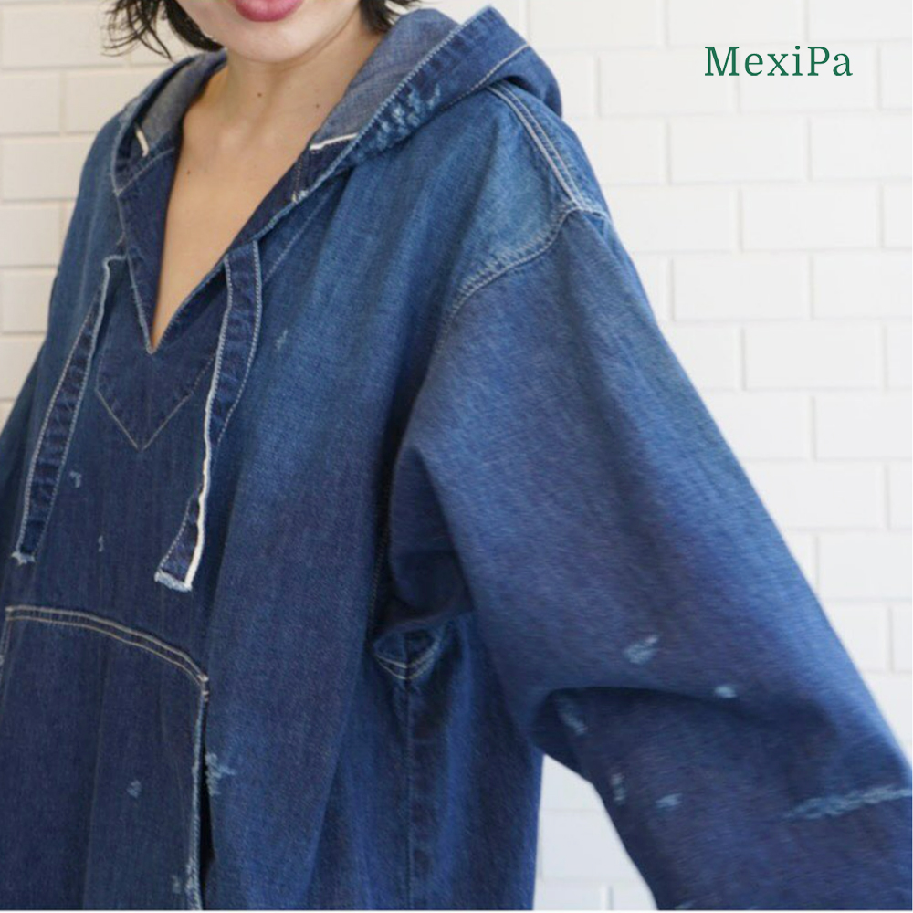 MexiPa / 新作アイテム入荷 “Selvage Denim mexican Maxi Parker” and