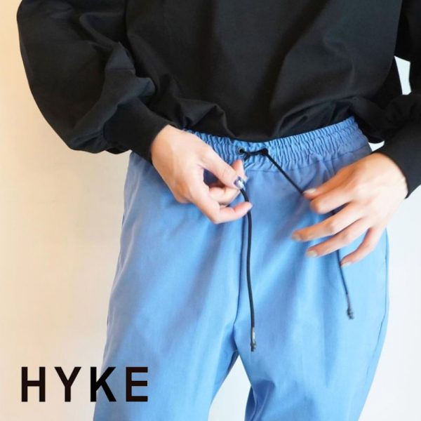 HYKE ​/ 新作アイテム入荷 “TALSLAN TAPERED PANTS”