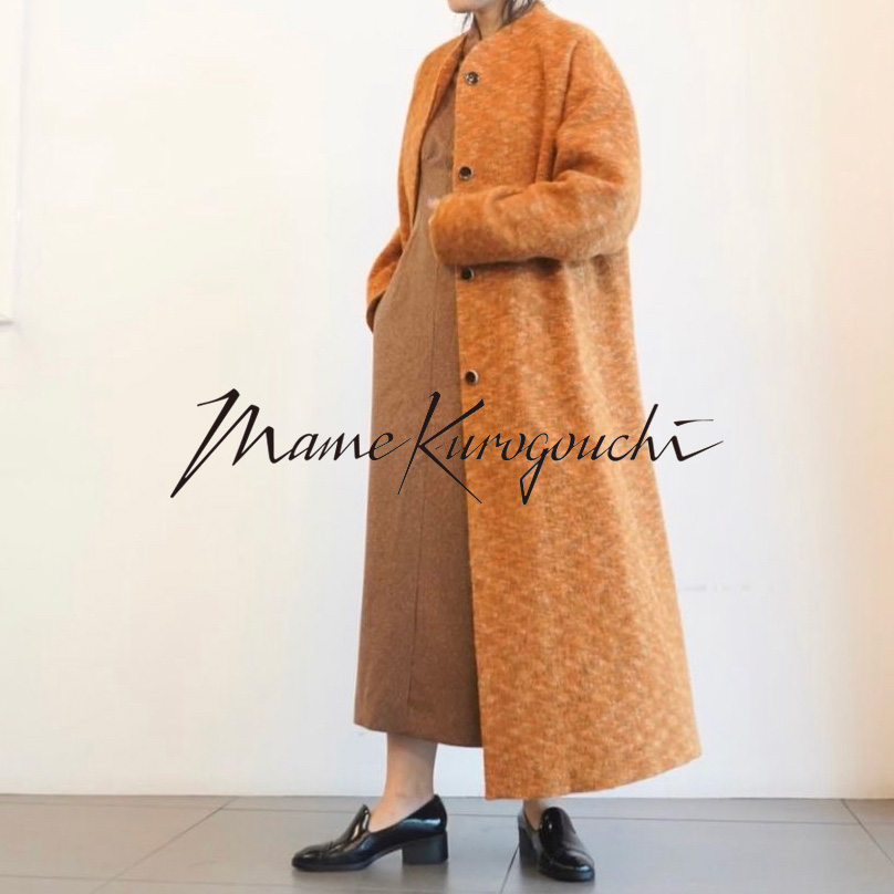 Mame Kurogouchi ​/ 新作アイテム入荷 “Alpaca Blend Shaggy Wool Coat 