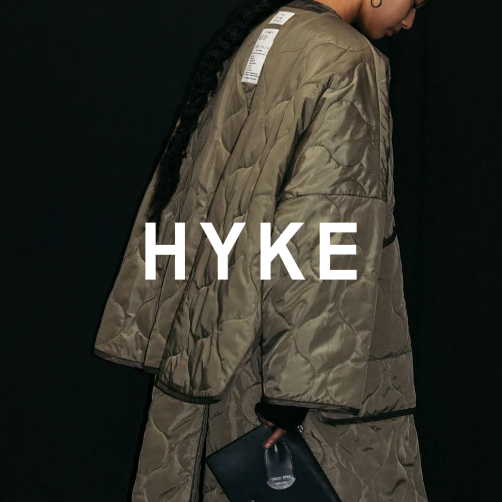 HYKE(ハイク) QUILTED BIG LINER JACKET