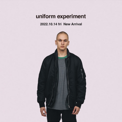  uniform experiment  2022.10.14 fri  New Arrival