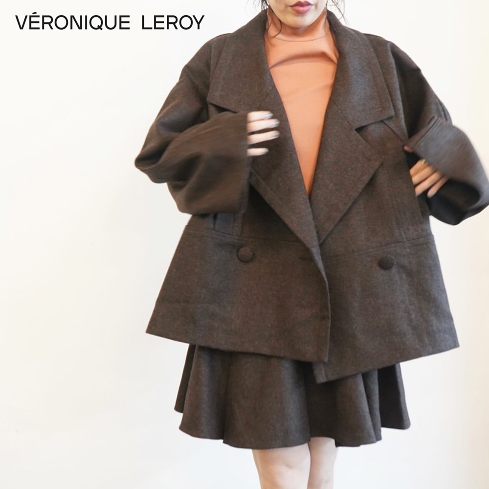 VERONIQUE LEROY ​/ 新作アイテム入荷 “Harris Tweed Caban Jacket”and