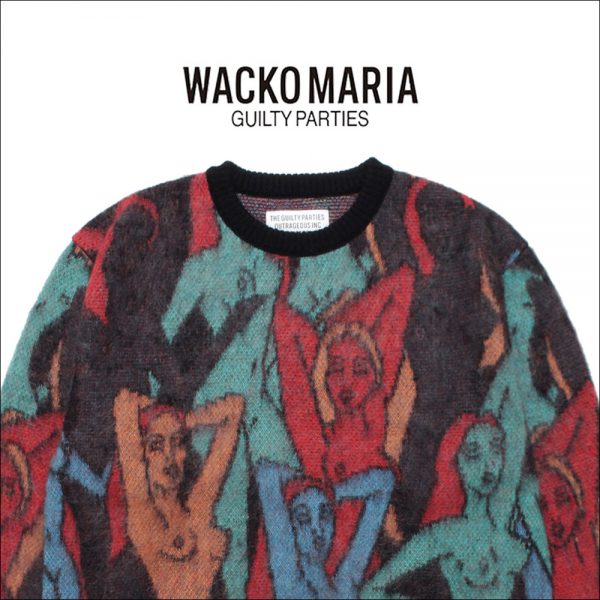 WACKO MARIA / 新作アイテム入荷 “YULA 百女図 MOHAIR KNIT JACQUARD SWEATER” and more