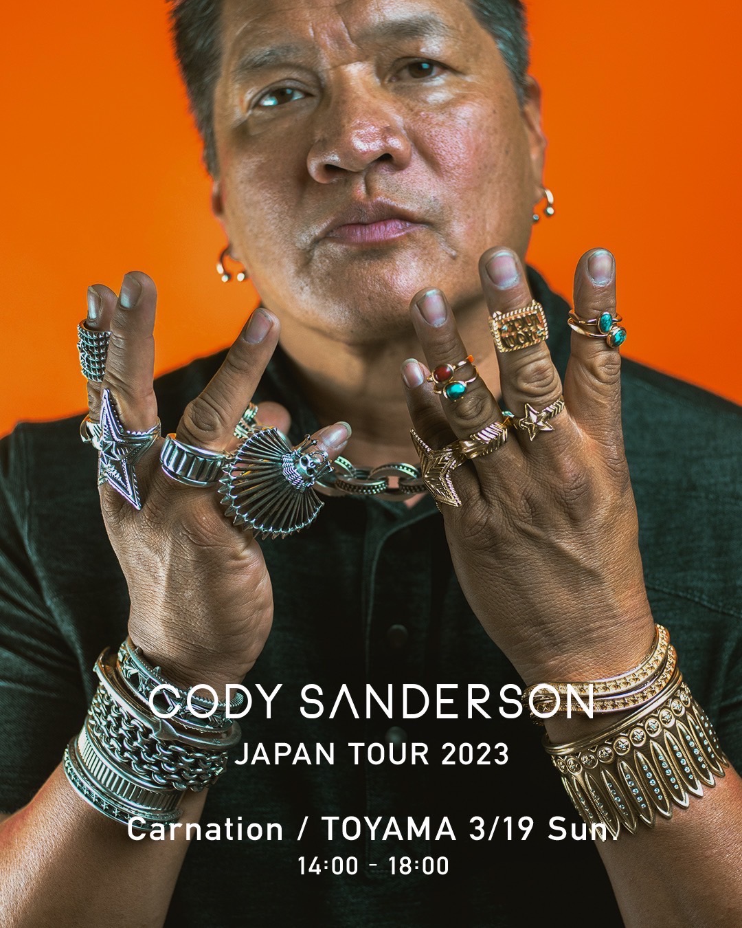 CODY SANDERSON “デザイナー来店” – JAPAN TOUR – – メイクス