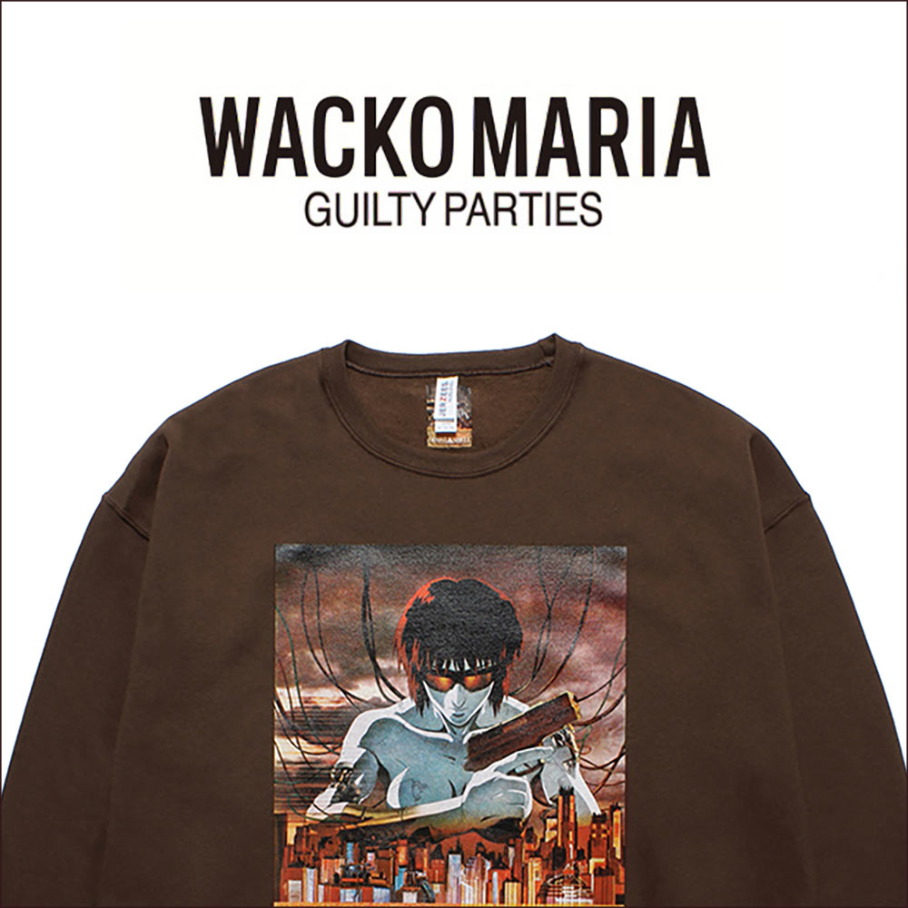 supremeWACKO MARIA GHOST IN THE SHELL スウェット XL