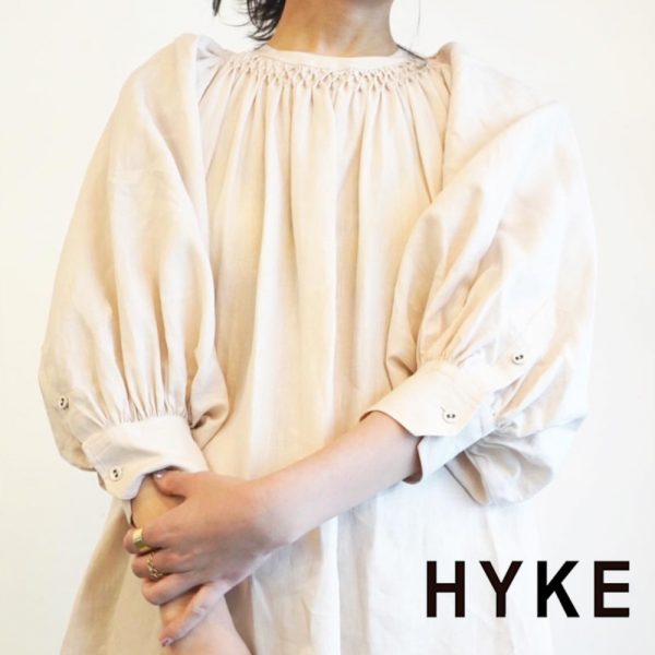 HYKE / 新作アイテム入荷 ”LINEN SMOCKED MAXI DRESS”and ...