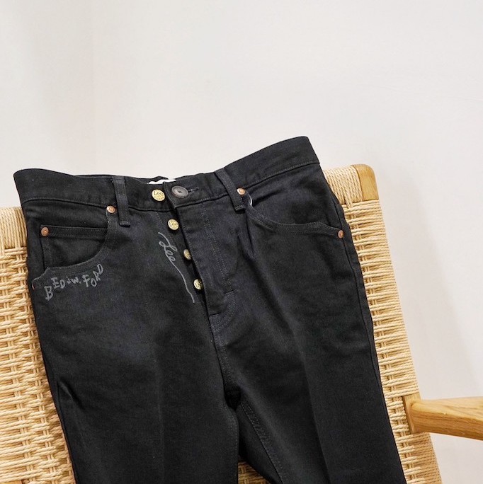 BED j.w. FORD × Lee Skinny Denim Pants – メイクス オンライン