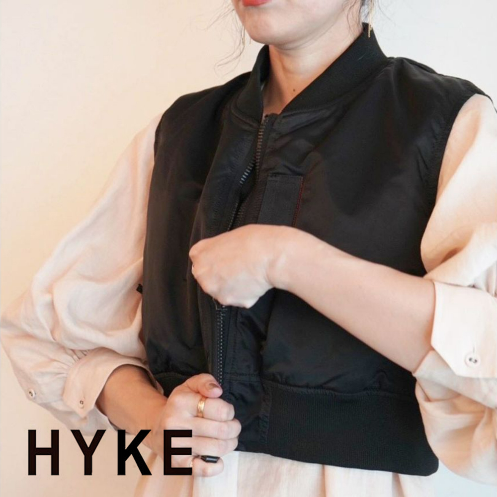 HYKE / 新作アイテム入荷 ”TYPE MA-1 CROPPED TOP”and more – メイクス ...