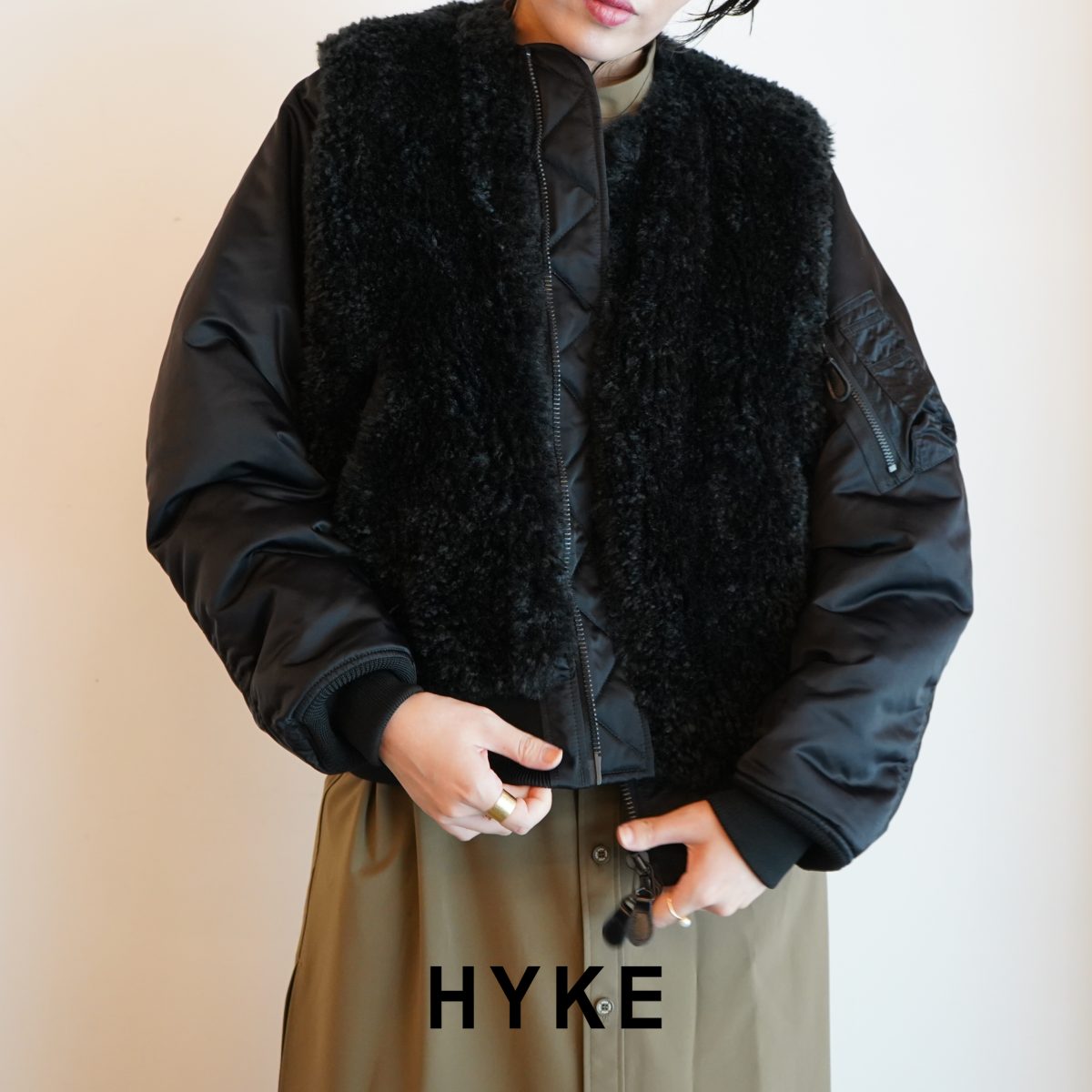 HYKE / 新作アイテム入荷 ”MAXI SHIRT DRESS”and more – メイクス