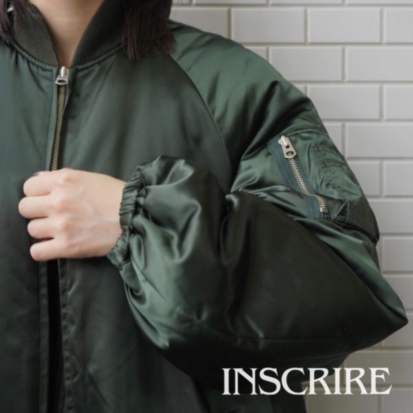 INSCRIRE ​/ 新作アイテム入荷 “MA-1 Coat(IC232DAICT82)”