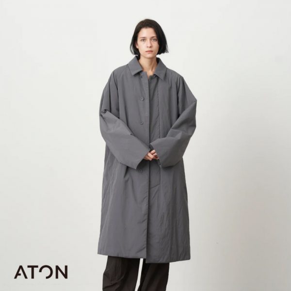 ATON / 新作アイテム入荷 “TECHNO COTTON PADDED COAT”