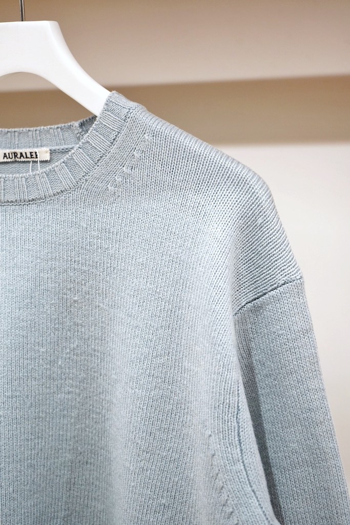 AURALEE / WASHED FRENCH MERINO KNIT – メイクス オンラインストア