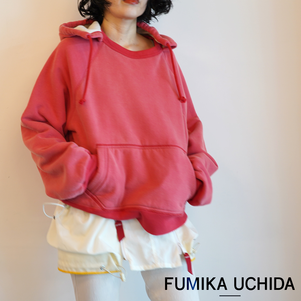 FUMIKA＿UCHIDA/新作アイテム入荷 ”2TONE PULL OVER HOODIE