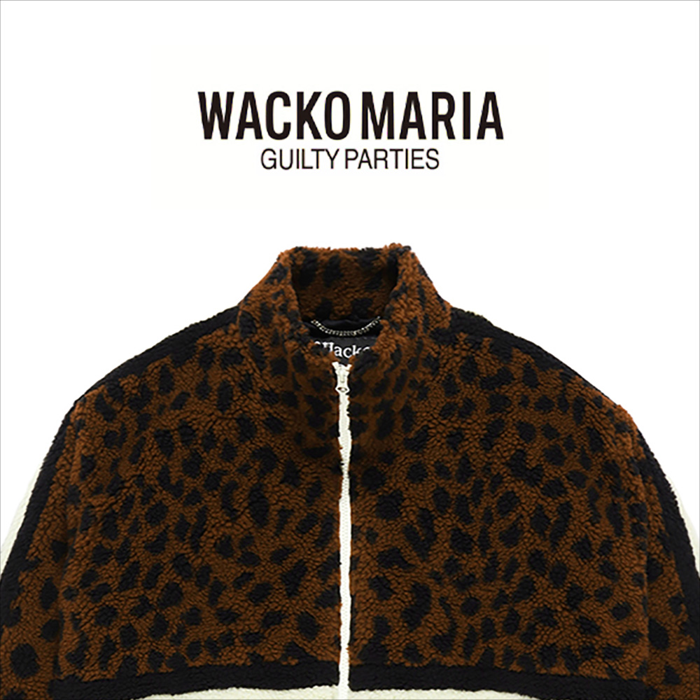 WACKO MARIA / 新作アイテム入荷 “LEOPARD BOA TRACK JACKET” and more 