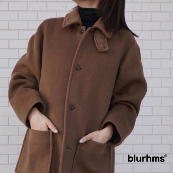 blurhms(Womens) ​/ 新作アイテム入荷 “Wool Cashmere Split Sleeve Jacket”and more