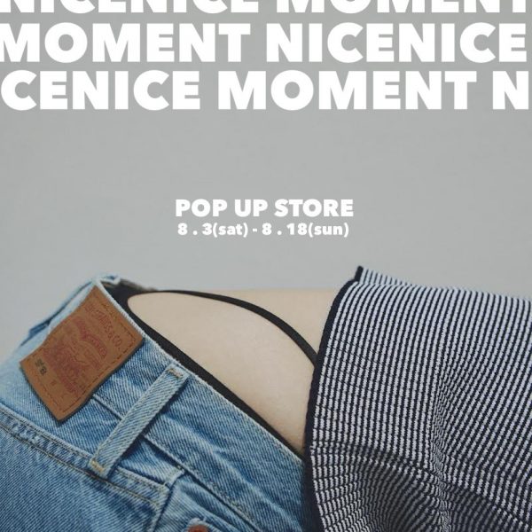 NICENICE MOMENT POP UP STORE