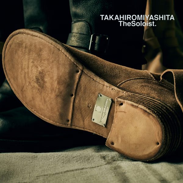 TAKAHIROMIYASHITATheSoloist.  / コラボレーションアイテム入荷 “engineer boots.(suede)”
