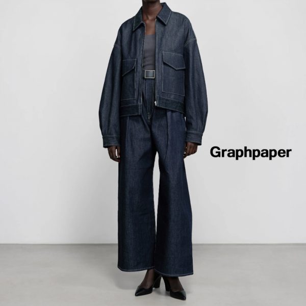 Graphpaper/ 新作アイテム入荷”Wooly Cotton Twill Single Jacket(GM243-20072B)”and more