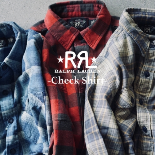 RRL-Check Shirt-