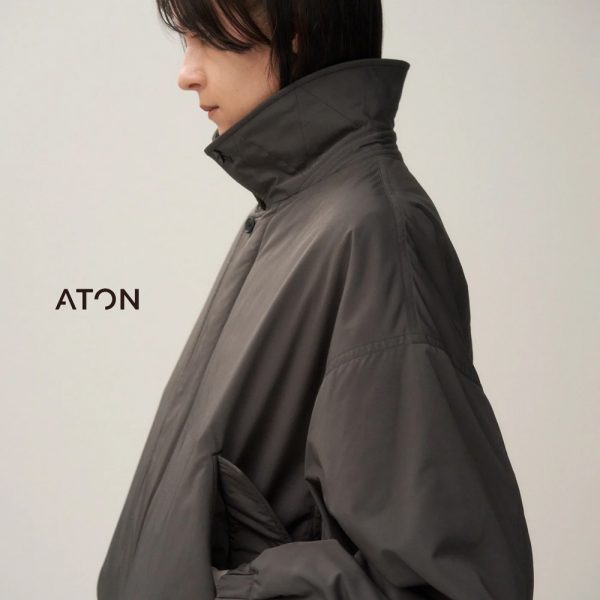 ATON / 新作アイテム入荷 “VINTAGE NYLON TWILL FLIGHT JAKCET” and more