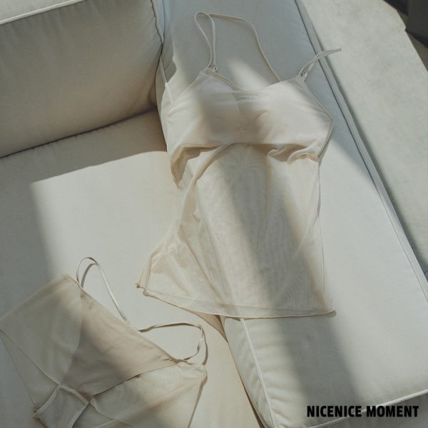 NICENICE MOMENT ​/ 新作アイテム入荷 “MESH CAMISOLE”and more