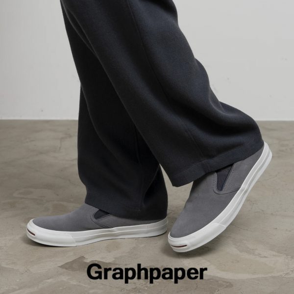 Graphpaper/ 新作アイテム入荷”JACK PURCELL for Graphpaper SLIP-ON（GU243-90011）”and more