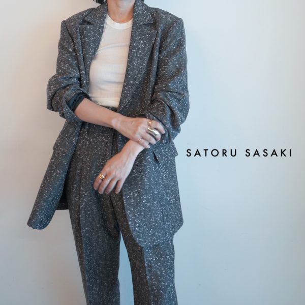 SATORU SASAKI/ 新作アイテム入荷 “OVERSIZED TAILORED JACKET” and more　