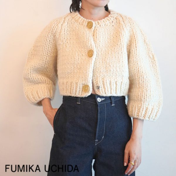 FUMIKA＿UCHIDA/新作アイテム入荷 ”HAND KNITTED CARDIGAN”and more