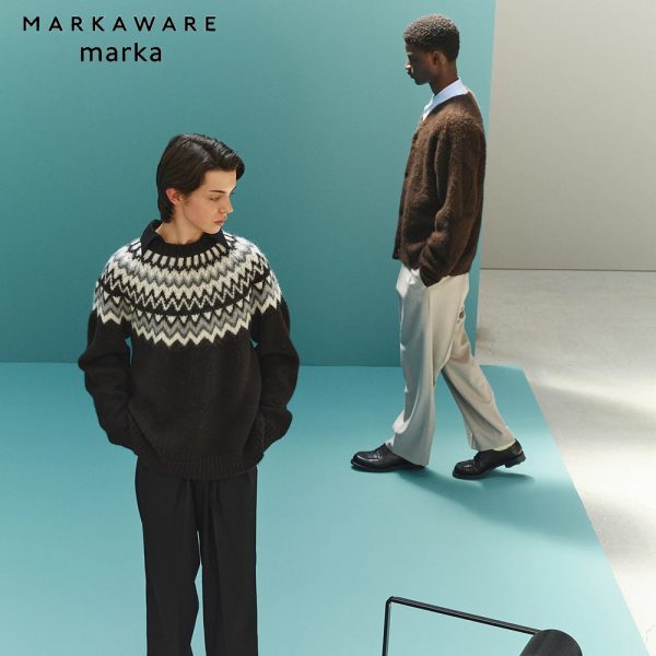 marka ／ MARKAWARE / 新作アイテム入荷 “SNOW PATTERN JUMPER” and more