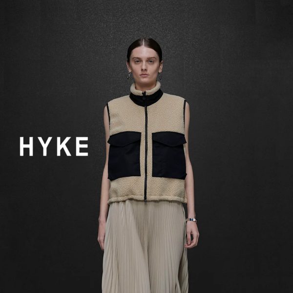 HYKE / 新作アイテム入荷 ”POLARTEC FLEECE WEP VEST”and more