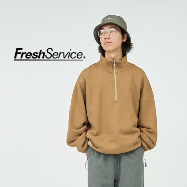 FreshService / 新作アイテム入荷 “HEAVY OZ HALF ZIP PULLOVER” and more