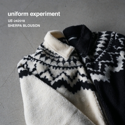 uniform experiment　“SHERPA BLOUSON”