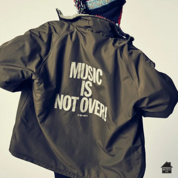 ISNESS MUSIC / 新作アイテム入荷 “MUSIC IS NOT OVER! REVERSIBLE FLEECE JACKET”