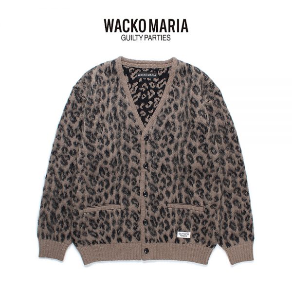 WACKO MARIA / 新作アイテム入荷 “LEOPARD HEAVY MOHAIR KNIT CARDIGAN”