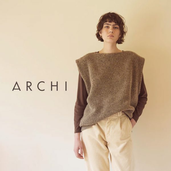 ARCHI / 新作アイテム入荷 “PILE KNIT VEST”and more