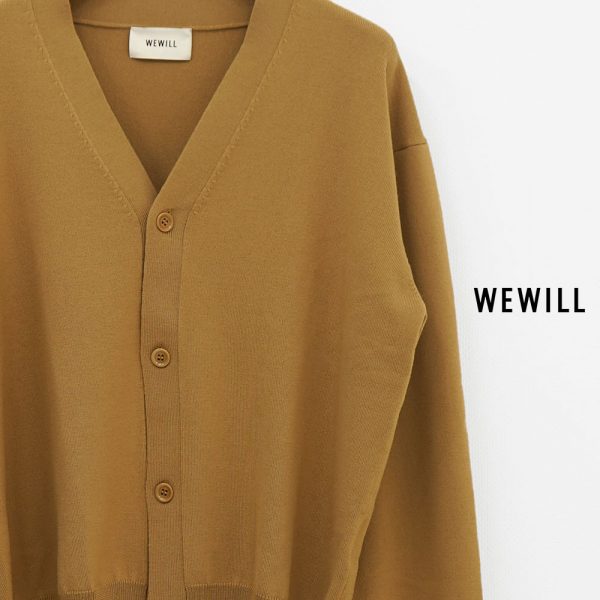 WEWILL / 新作アイテム入荷 “CARDIGAN SWEATER” and more