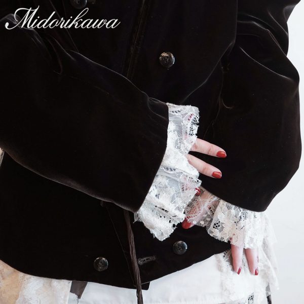 Midorikawa/新作アイテム入荷”VELVET MARCHING JACKET”