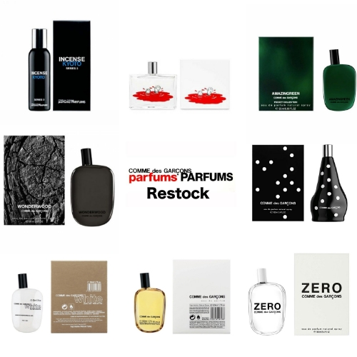 COMME des GARCONS PARFUMS Restock