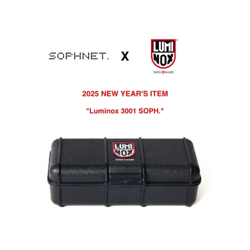 SOPH. 2025 NEW YEAR’S ITEM “SOPHNET. × Luminox”