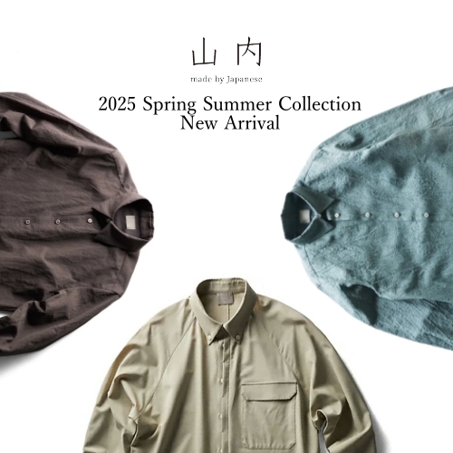 山内  2025 Spring Summer Collection  New Arrival