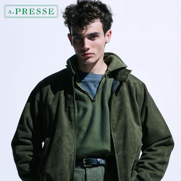 A.PRESSE / 新作アイテム入荷”Vintage Half Zip Sweat Shirt”and more