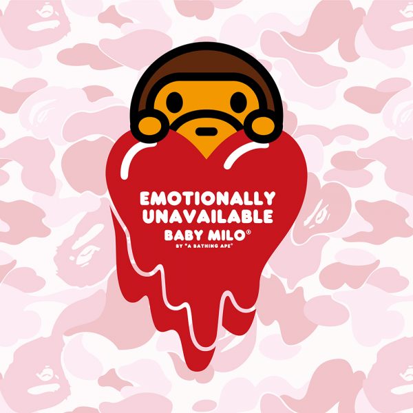 A BATHING APE® × EMOTIONALLY UNAVAILABLE